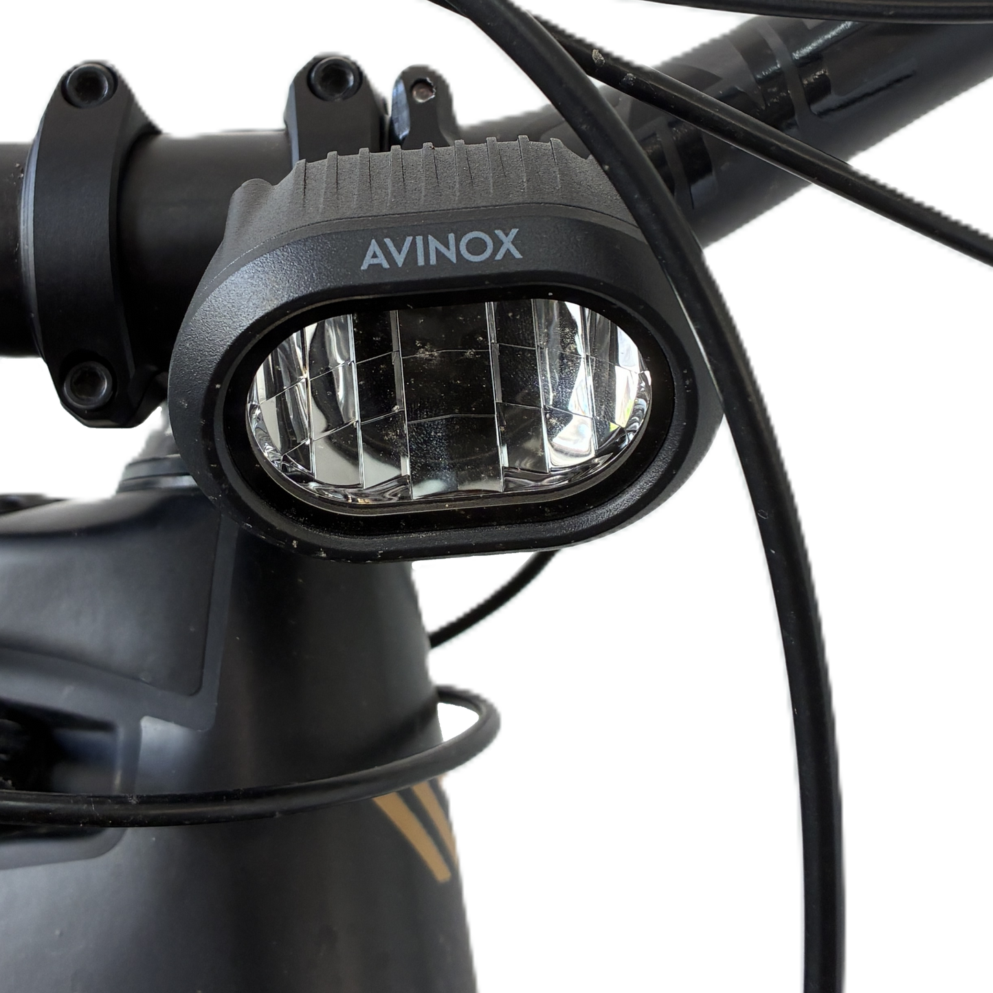 AVINOX FRONT LIGHT WITH HANDLEBAR MOUNT