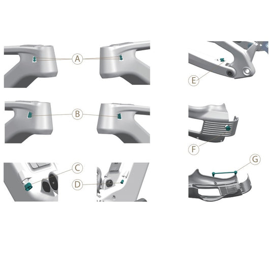 ROGUE FRAME PLUG SET