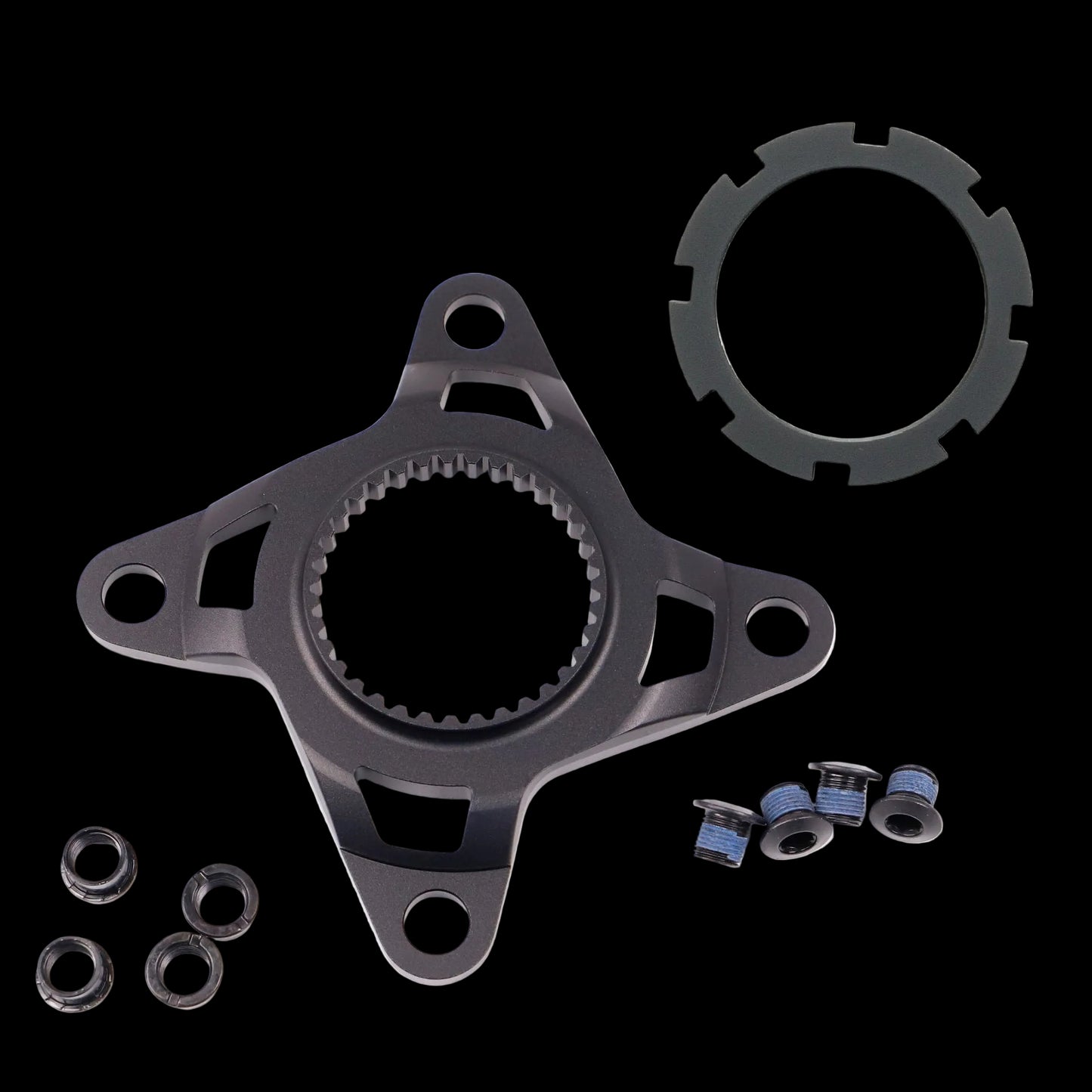AVINOX CHAINRING SPIDER & LOCKRING KIT